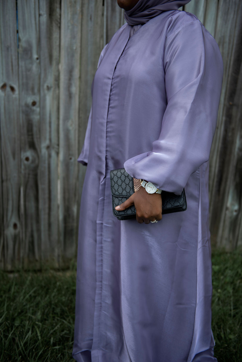 lavender abaya